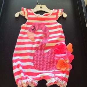 Flamingo romper
